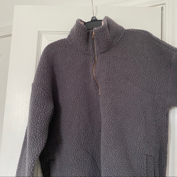 Sherpa half-zip sweatshirt - Picture 2 of 3